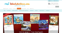 Desktop Screenshot of islandartstore.com